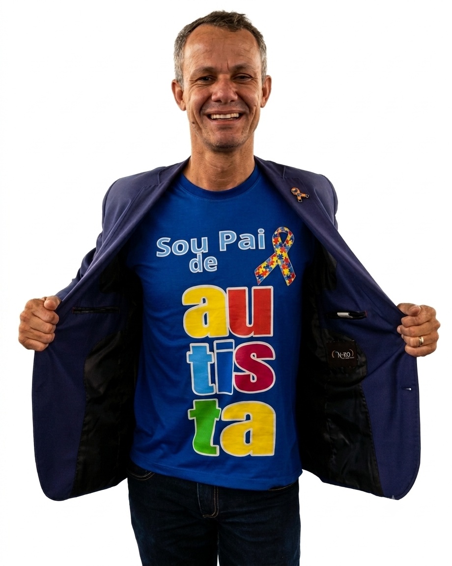 Camiseta Sou Pai do Autista - Imagem 2