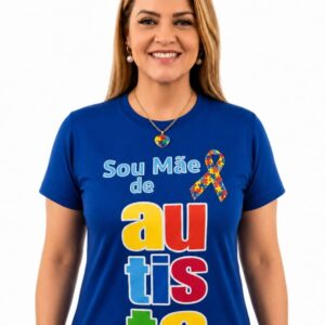 Camiseta Sou mãe de autista