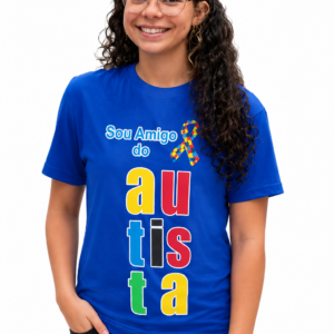 Camiseta sou amigo do autista